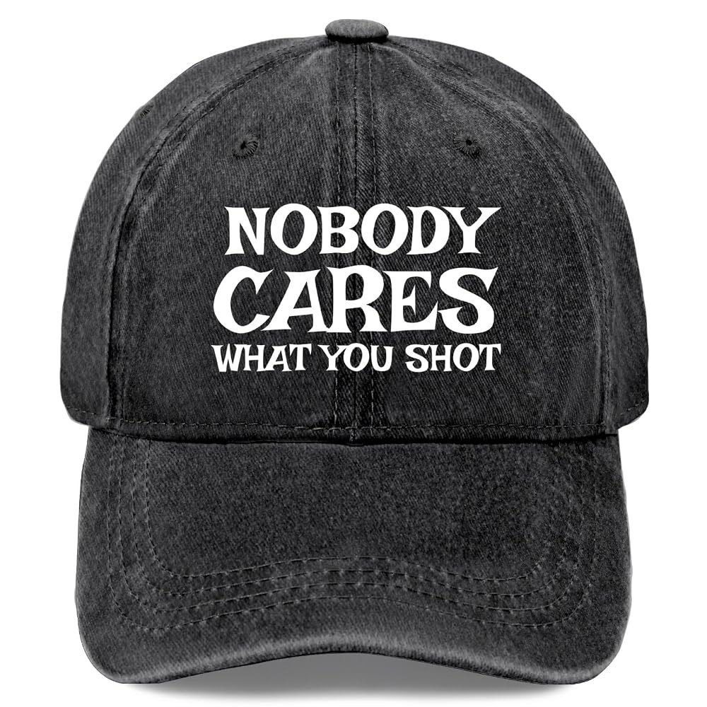 Nobody Cares What You Shot Hat for Women Funny Baseball Cap Funny Birthday Gifts for Women | Amazon (US)
