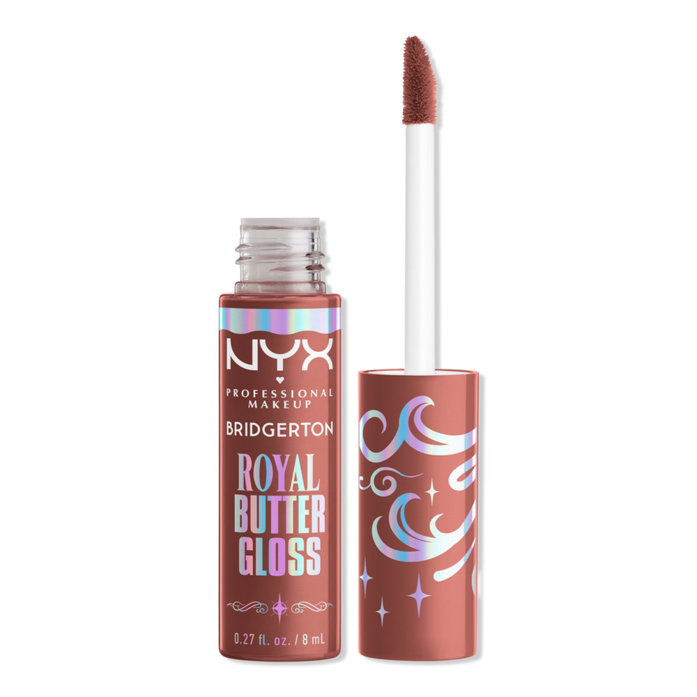 NYX Professional Makeup Limited Edition Bridgerton Royal Butter Gloss - Praline | Ulta
