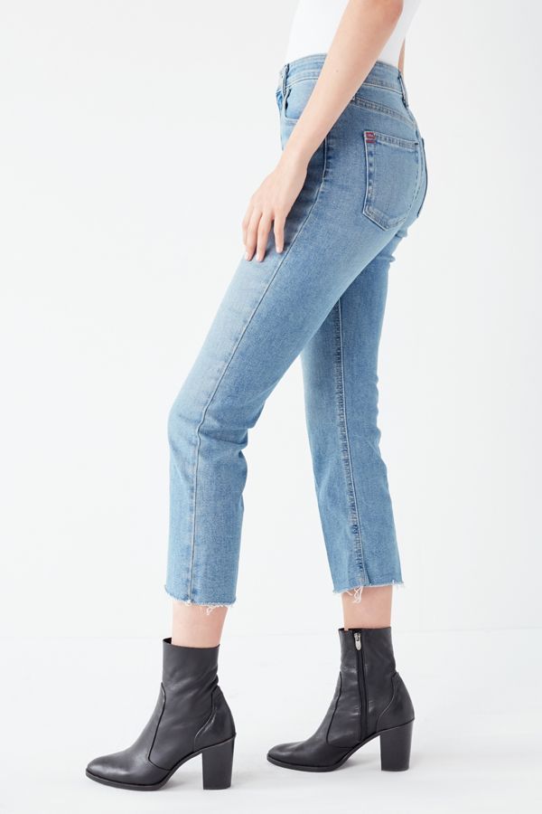 BDG Kick Flare High-Rise Cropped Jean - Stone Bleach | Urban Outfitters (US and RoW)
