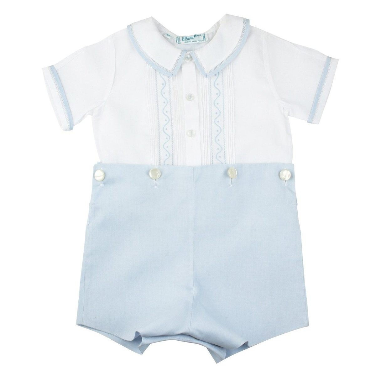 Embroidered Bobby Suit | Grace and James Kids