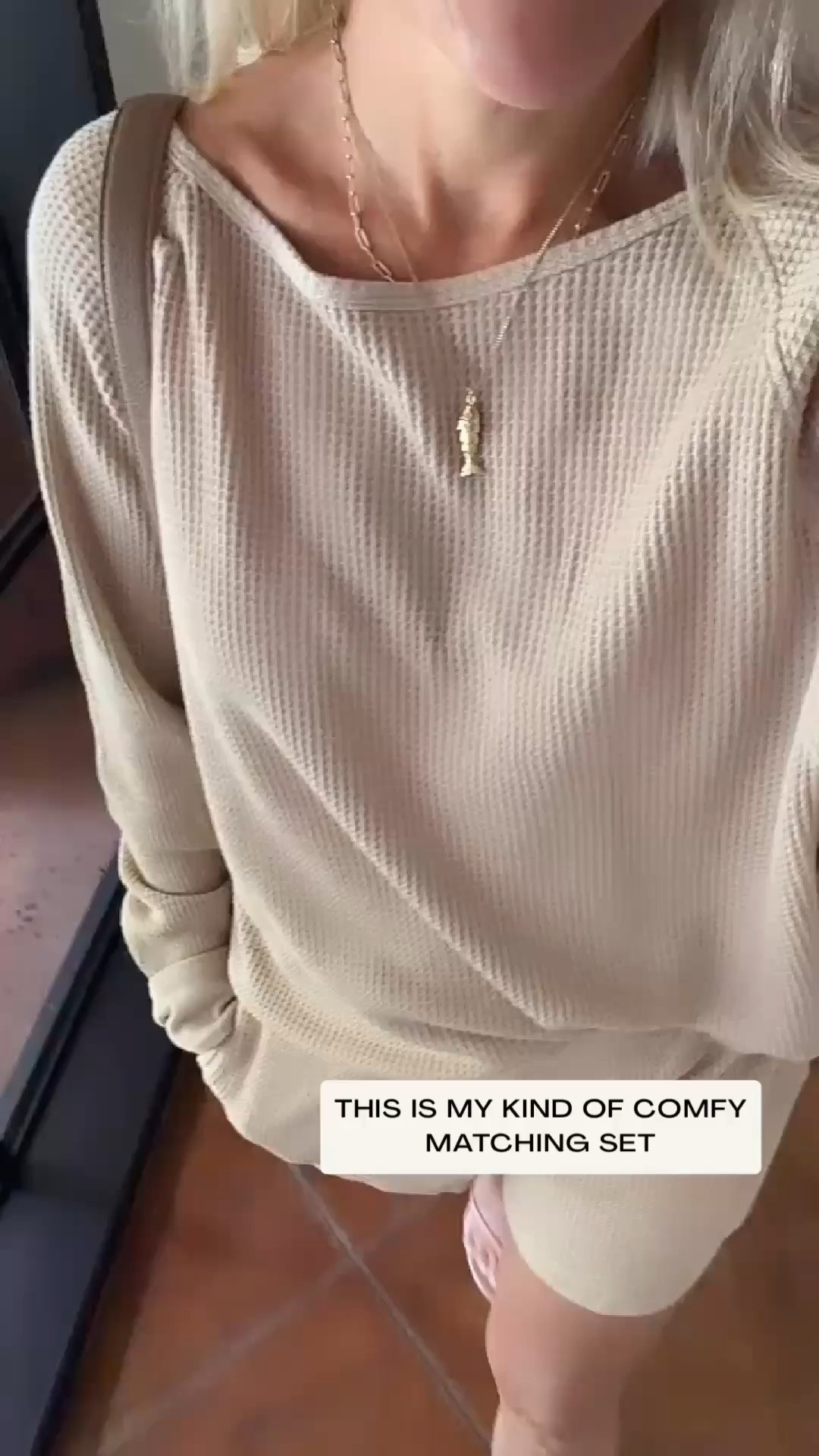 This is my kind of comfortable matching set! I love that the waffle-knit pieces are sold separately, so you can choose the size you want in each. I sized up in the top for an oversized fit and kept my usual size in the shorts. Wear them together for an easy lounge look, or pair the top with denim for a little more versatility.

💡 LTK MADE EASY
❤️ Heart = Support my posts!
🔖 Save = Get sale & restock alerts
📋 Lists = Keep favorites organized
📲 Share = Send lists and products to a friend. Hello, Christmas List!
💬 Comment = Ask me anything about what I’m wearing.:-)

#LTKootd #LTKOver40 #LTKSeasonal