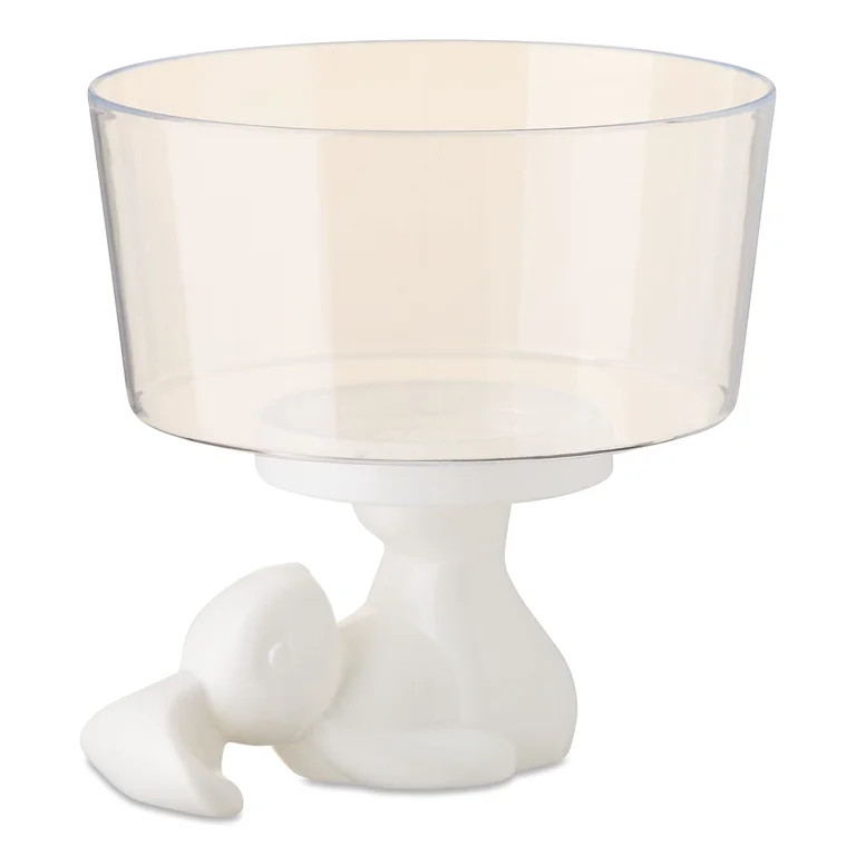 Bunny Truffle Bowl, White, 9", Easter by Way To Celebrate | Walmart (US)