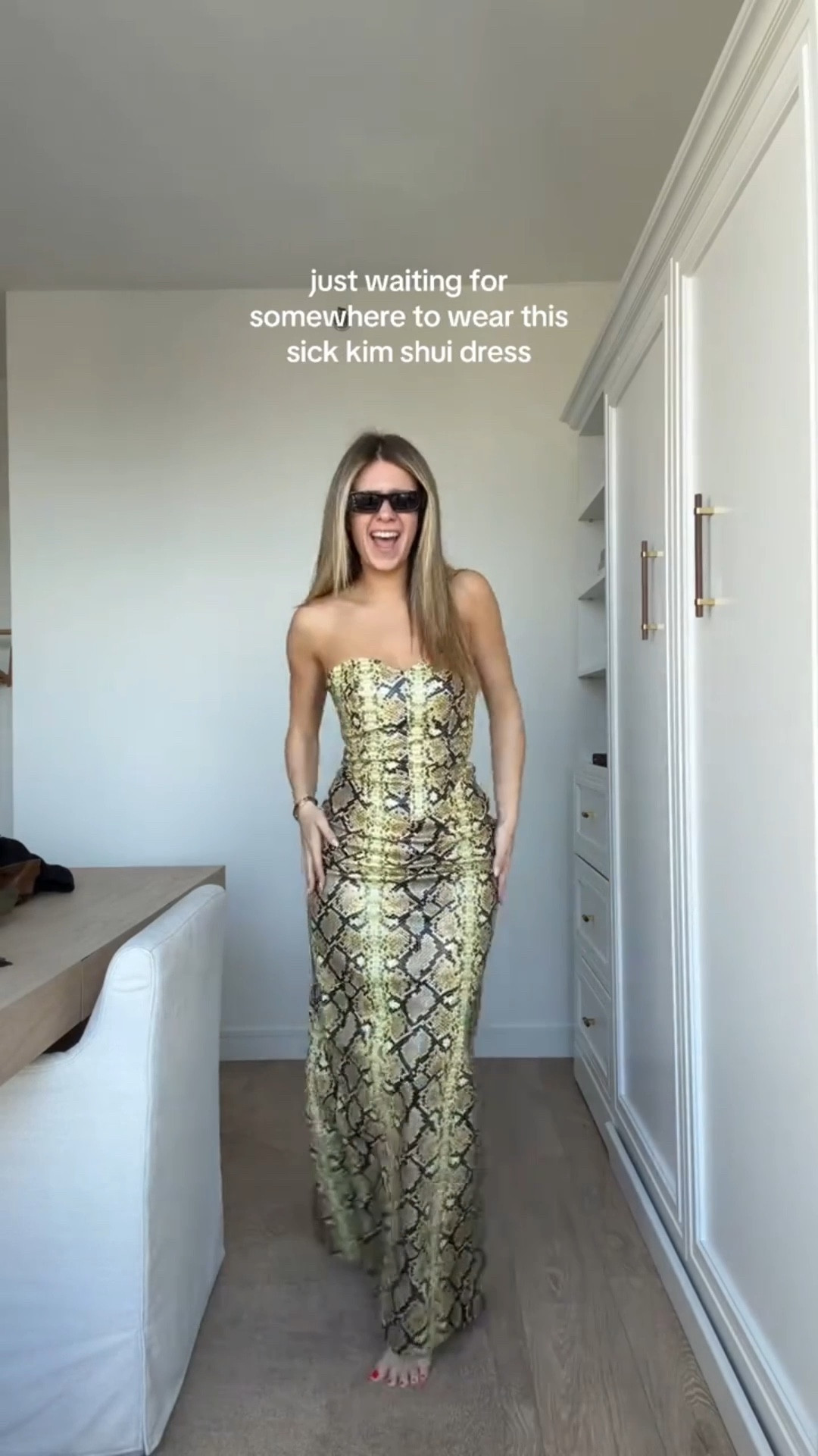 can’t stop wearing snakeskin print it’s toooo good!