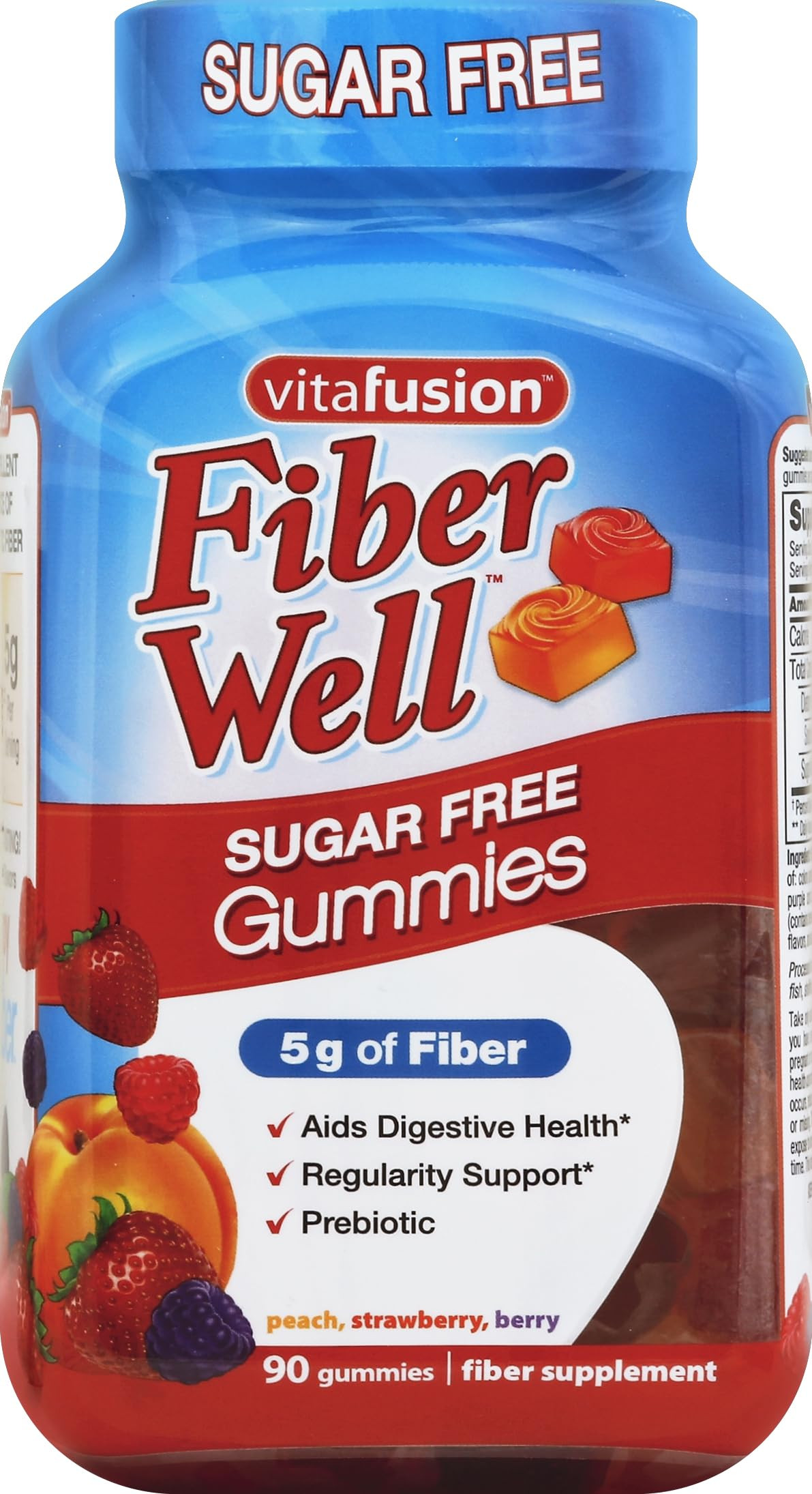 Vitafusion Fiber Well Gummy Vitamins, 90 Count (Packaging May Vary) | Amazon (US)