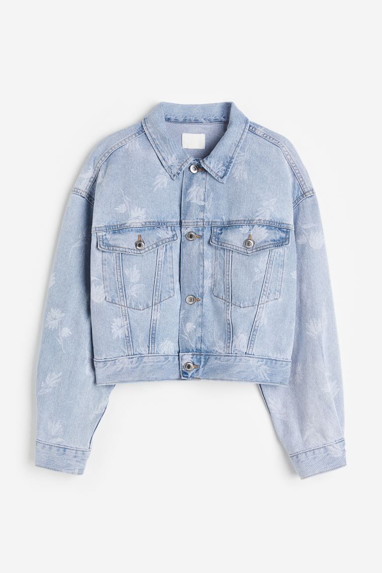 Printed Denim Jacket | H&M (US + CA)