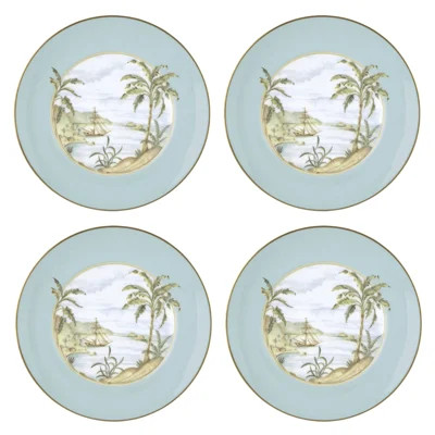 Lenox British Colonial Tradewind Accent Plates, Set of 4 | Wayfair North America