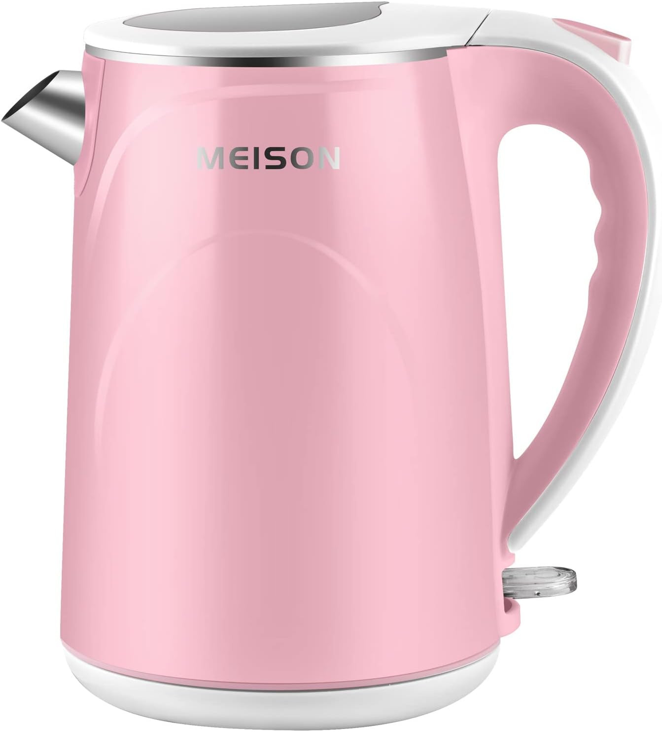 MEISON Electric Kettle, 1.7 L Double Wall Food Grade Stainless Steel Interior Water Boiler, Coffe... | Amazon (US)