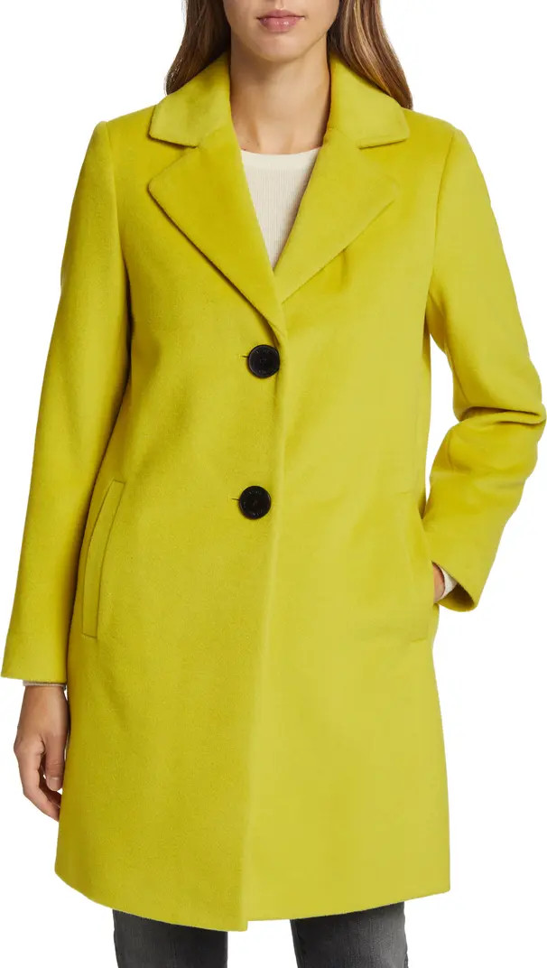 Notch Collar Wool Blend Jacket | Nordstrom