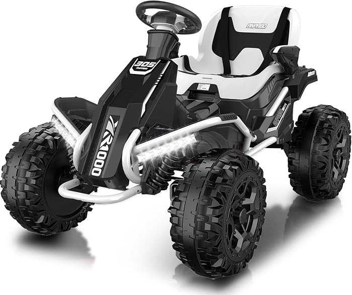ANPABO 24V 4x4 Ride On Toy for Big Kids, 4x200W Motors, 5MPH, Kids Car w/Parent Remote, Wide Adju... | Amazon (US)