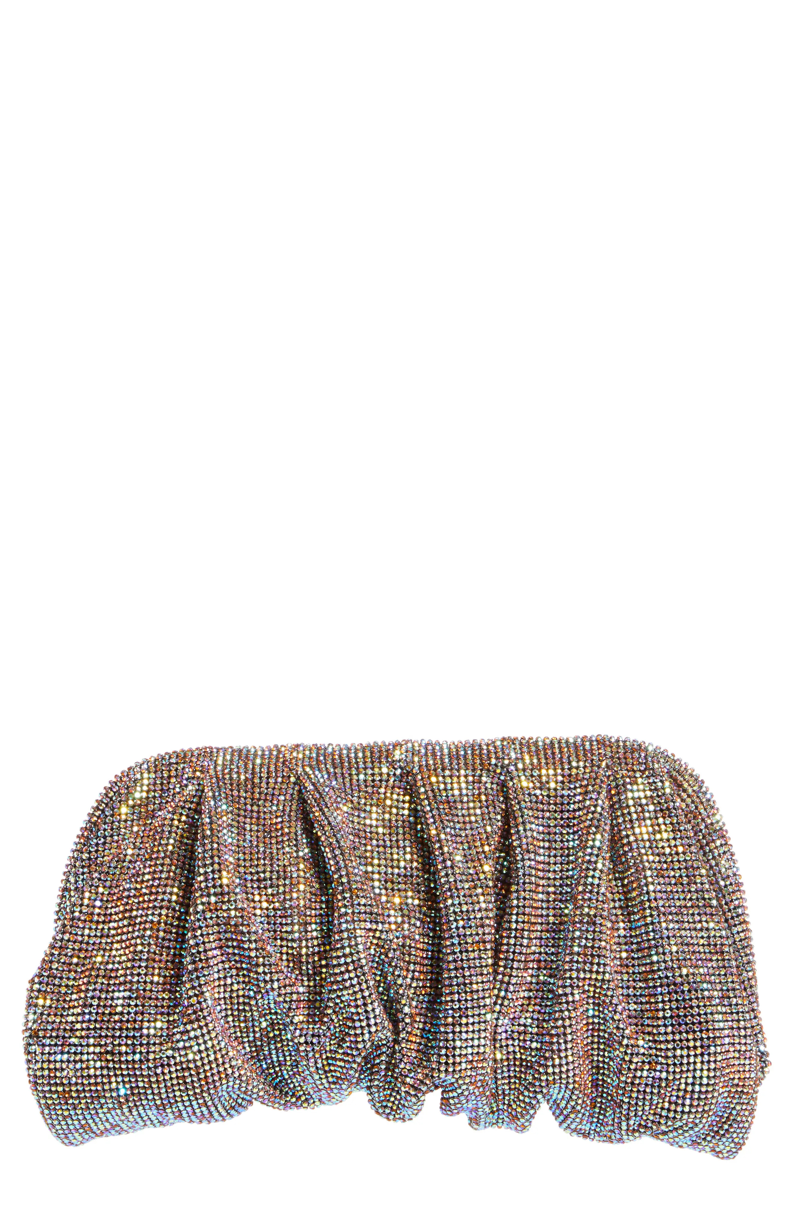 Benedetta Bruzziches La Grande Crystal Mesh Clutch in Ultimo Tango A Parigi at Nordstrom | Nordstrom