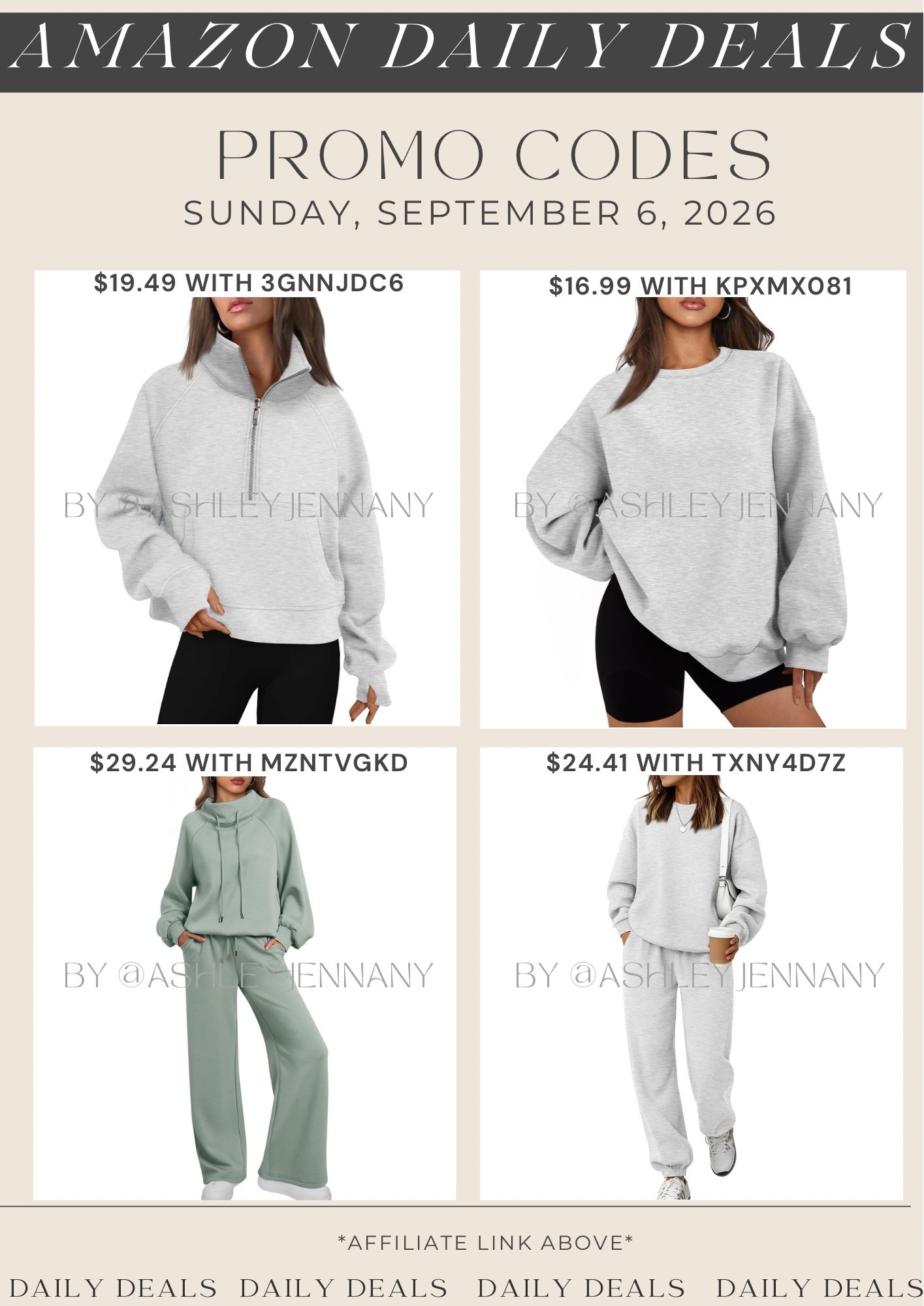 Amazon deals

#LTKMidsize #LTKSaleAlert #LTKSeasonal