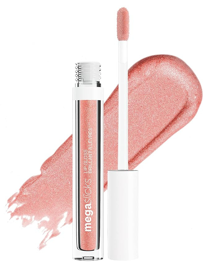 wet n wild MegaSlicks Lip Gloss, Ultra-Glossy, Vitamin-E Enriched, Ultra-Gloss High Shine Moistur... | Amazon (US)