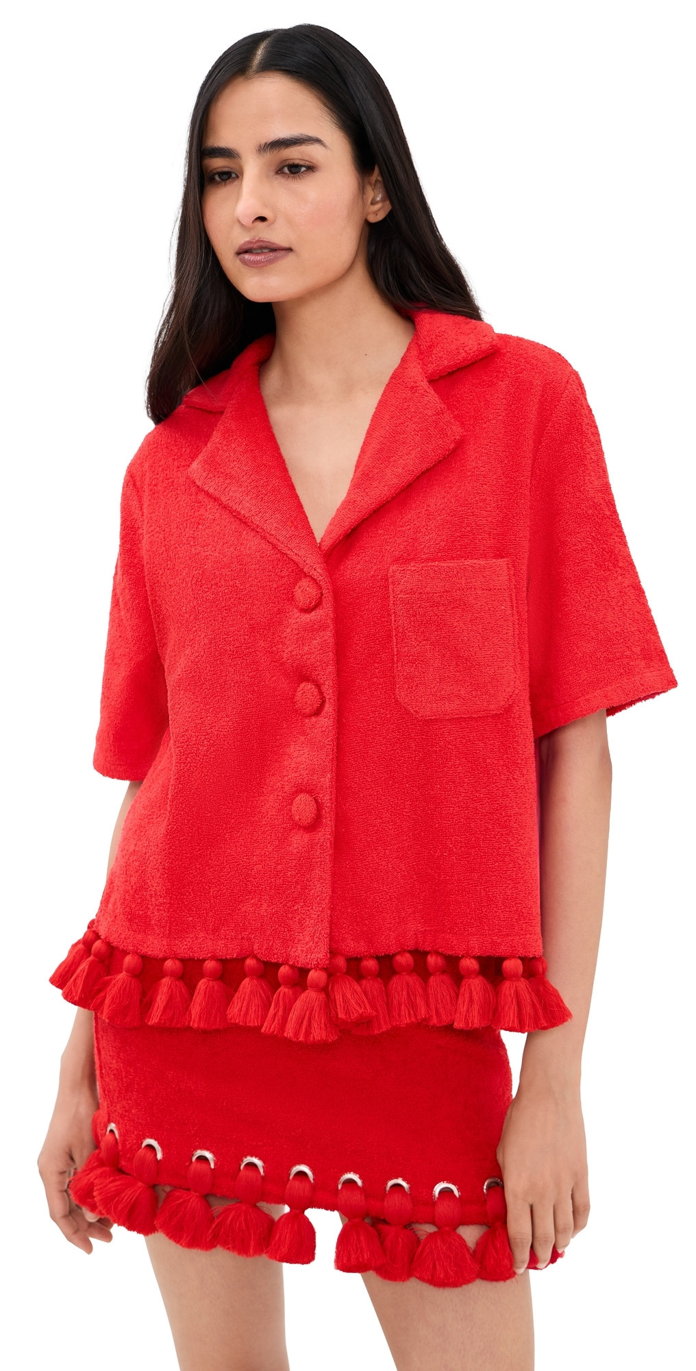 Cap D'Antibes Antonia Shirt Red XL | Shopbop