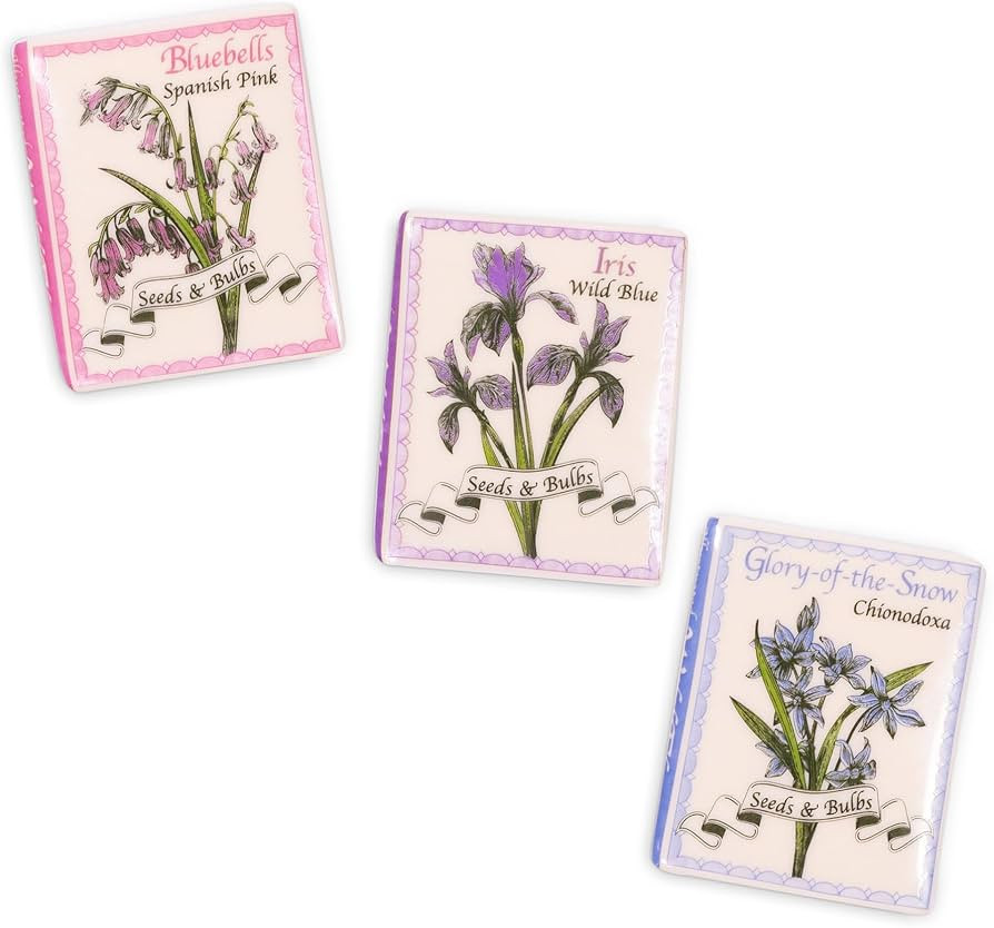 Steel Mill and Co Book Magnet Set of 3, Ceramic Novelty Refrigerator Magnets with Vintage Field G... | Amazon (US)