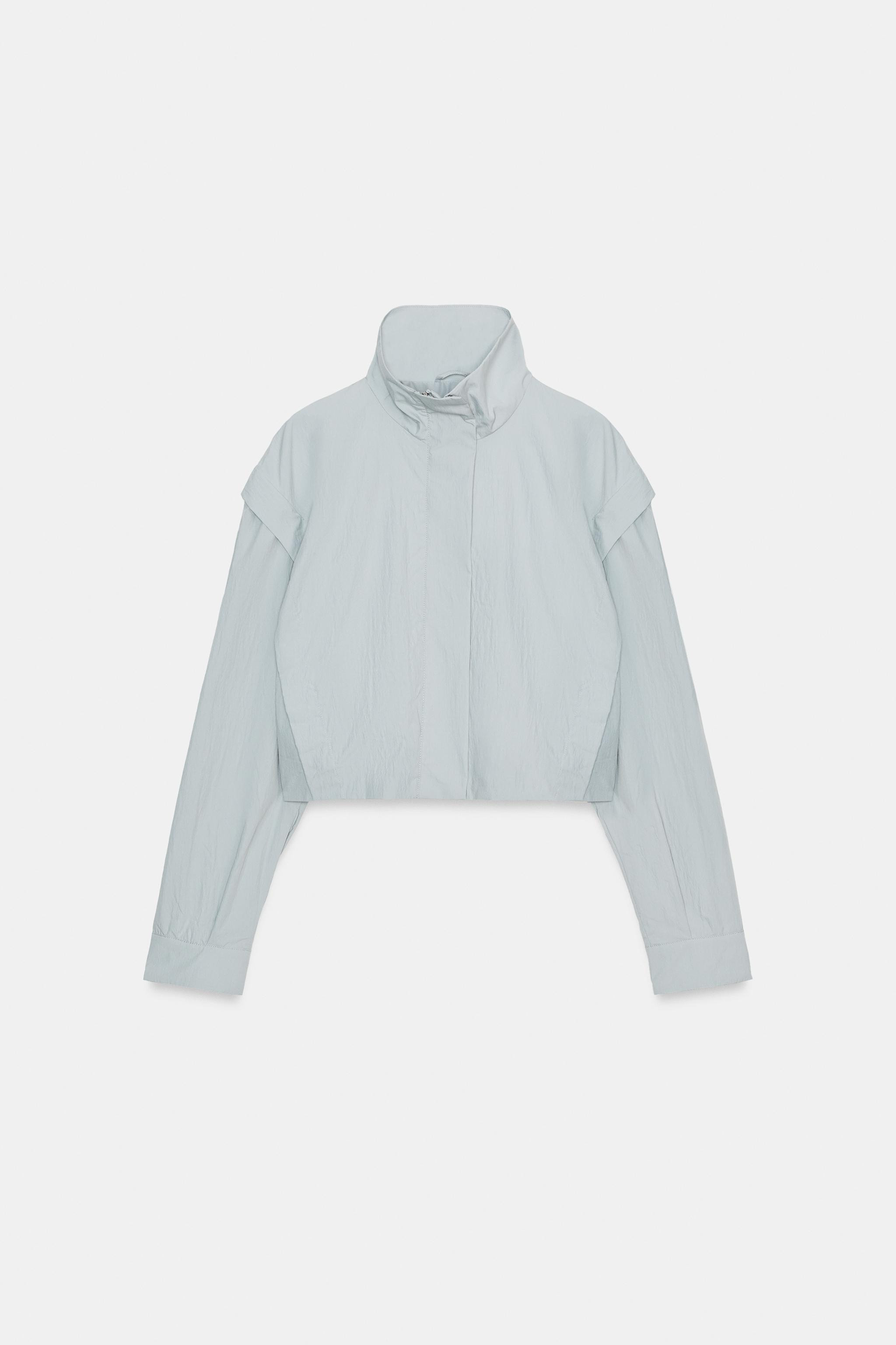 HIGH COLLAR JACKET | Zara US