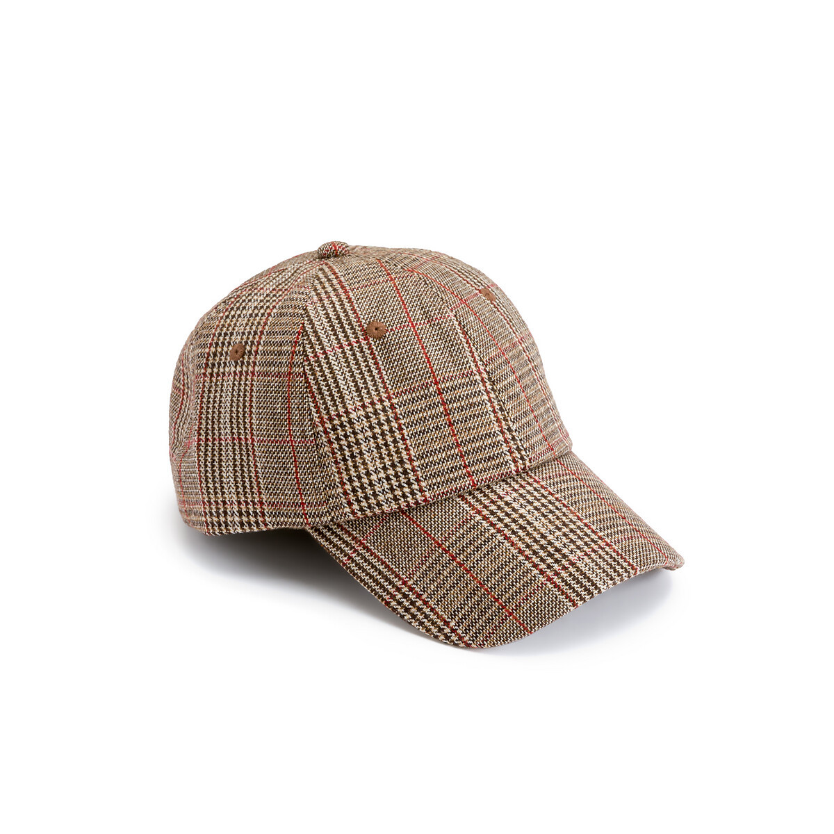 Casquette à carreaux Prince de Galles | La Redoute (FR)