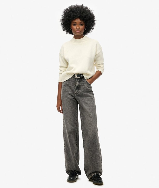 Organic Cotton Wide Leg Jeans | Superdry (UK)