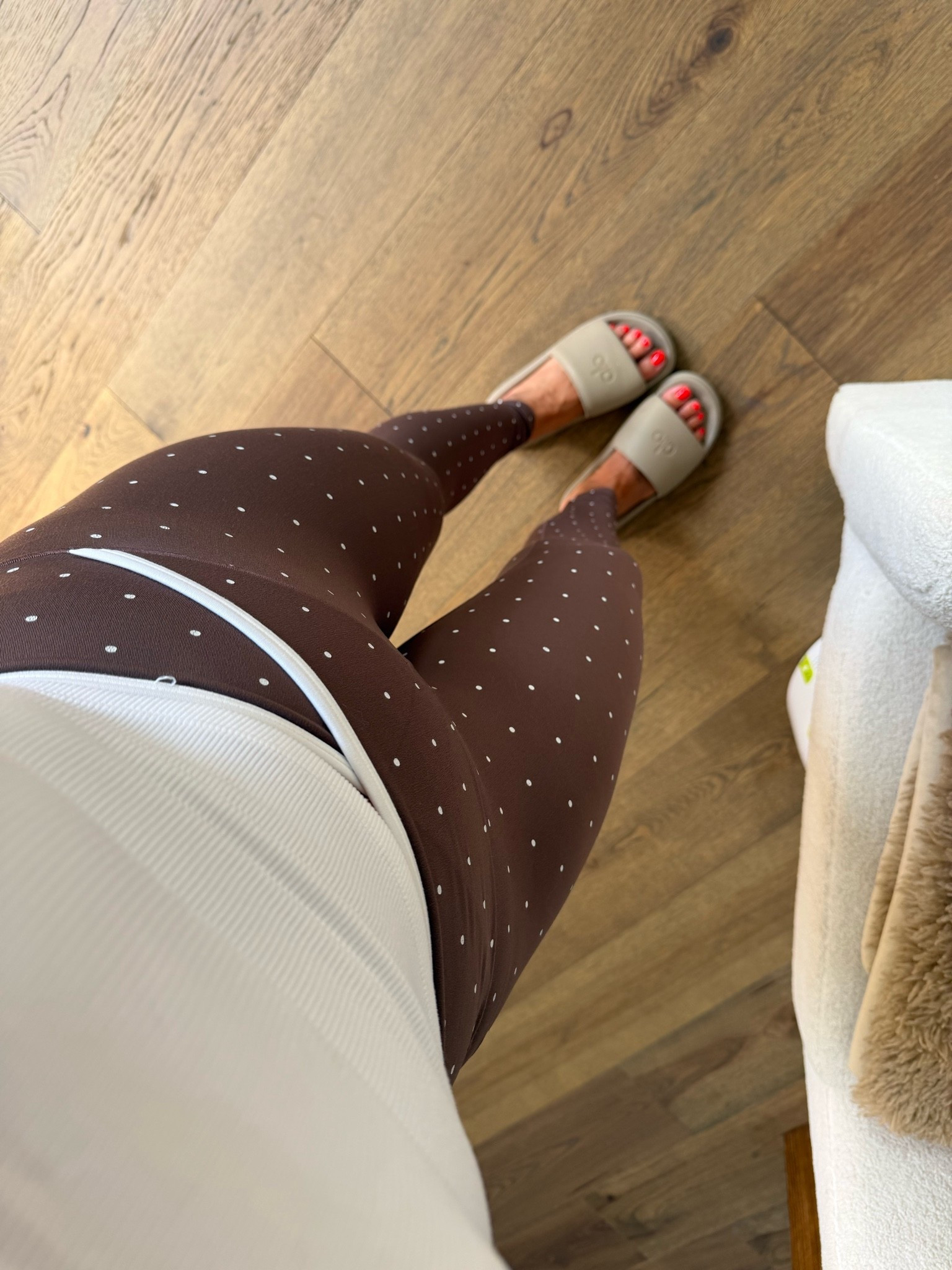 Brown polka dot leggings 🤎

#LTKootd #LTKgrwm #LTKmomlife