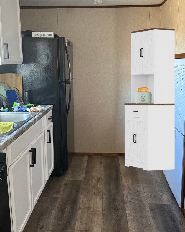 Small kitchen hutch/pantry 

#LTKHome