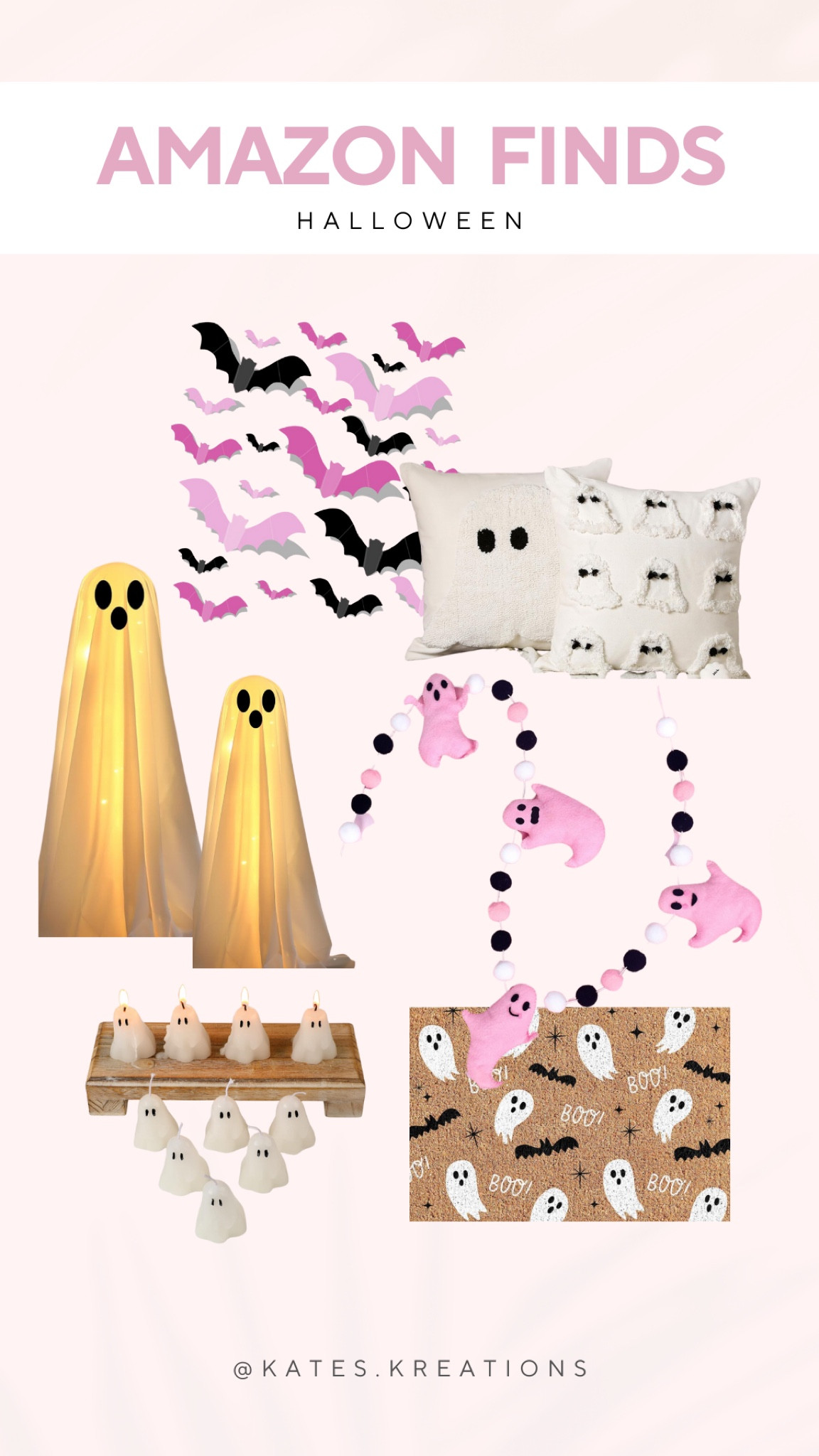 Amazon Halloween finds // outdoor Halloween decor // pink Halloween decor // ghost

#LTKSeasonal #LTKHome