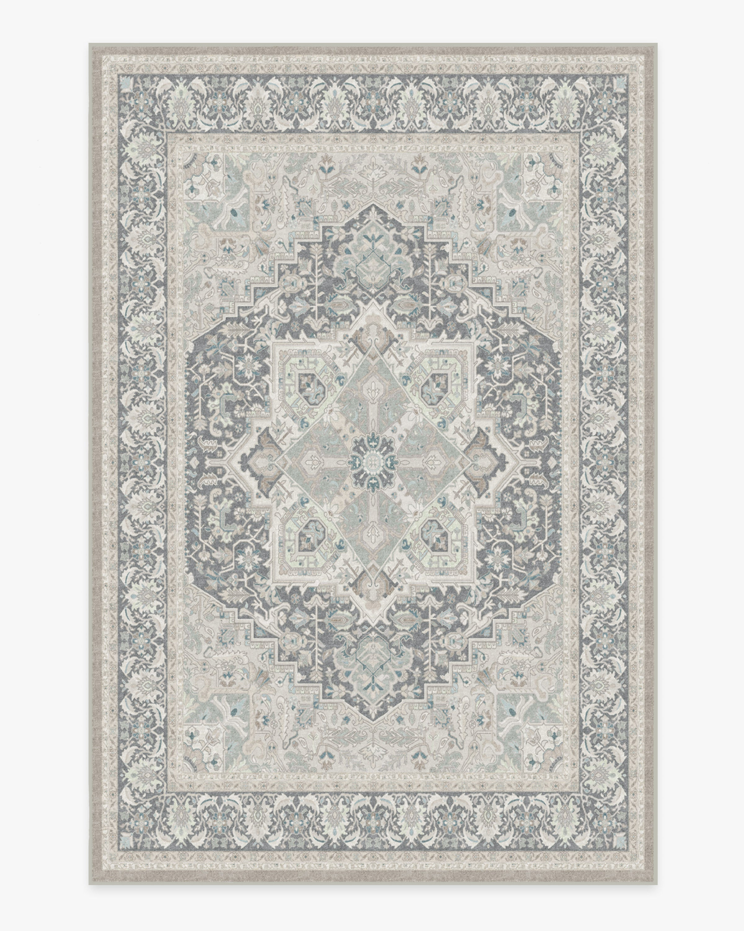 Hendesi Heriz Abalone Rug | Ruggable