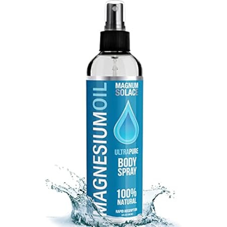 Pure Magnesium Oil Spray - Big 12 fl oz (Lasts 9 Months) 100% Natural, USP Grade = No Unhealthy Trac | Amazon (US)