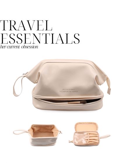 Makeup travel bag 

#LTKtravel #LTKbeauty #LTKitbag
