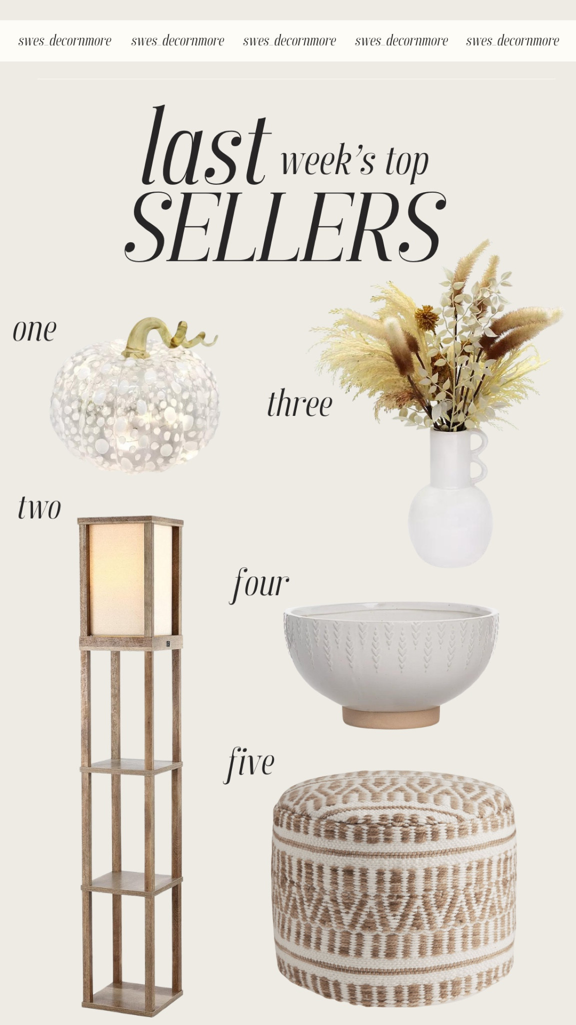 Last Week's Top Sellers: Get your home fall-ready with last week's top picks! Love this cute glass pumpkin and festive fall bowl. They're perfect for Halloween and fall home decor.

#LTKStyleTip #LTKHome #LTKSeasonal