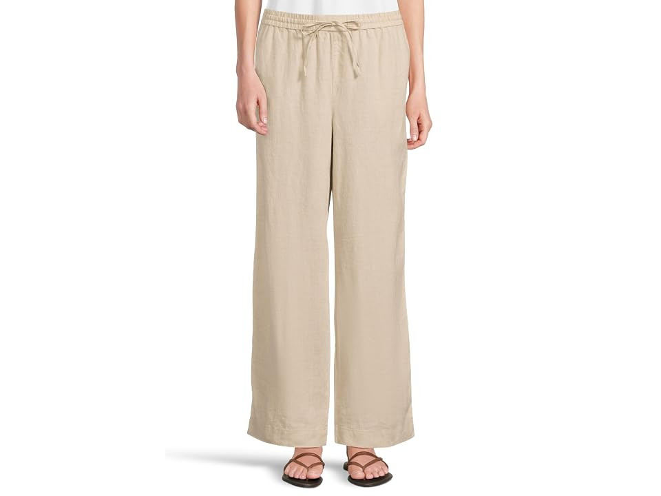 Tommy Bahama Two Palms Easy Pants Women's Casual Pants Natural : XL 31, Linen | Zappos