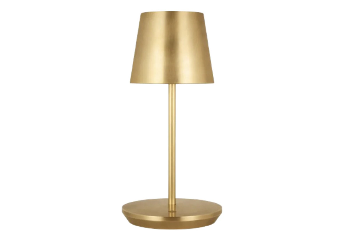 NEVIS SHORT ACCENT RECHARGEABLE TABLE LAMP | Alice Lane Home Collection