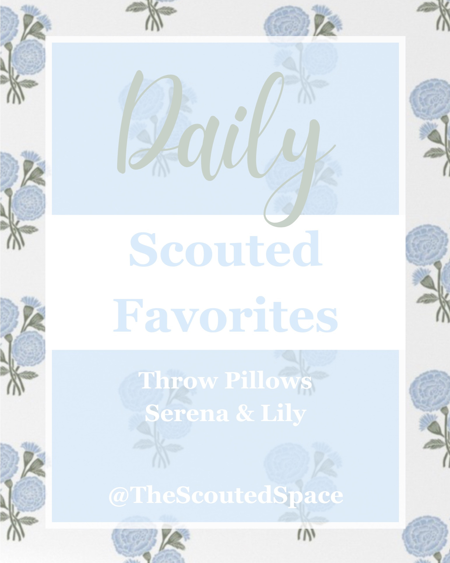 Serena & Lily Sale!

Snag some new throw pillows while the sale is still going on! The perfect (and easiest) way to refresh your space!

#LTKSaleAlert #LTKHome