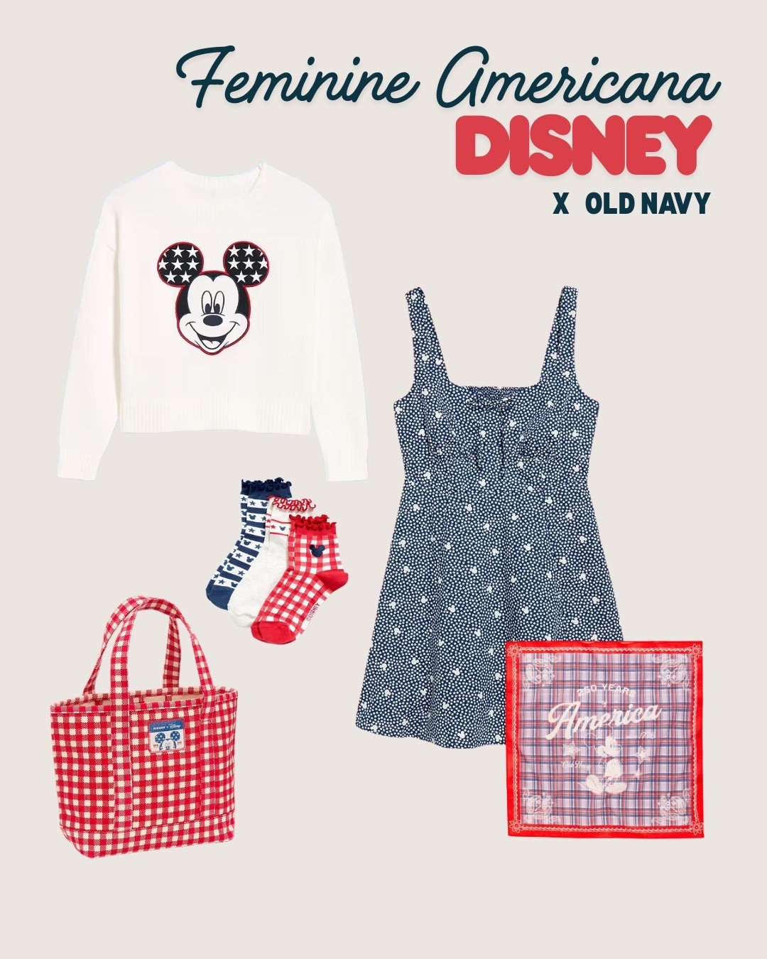 Feminine Americana Disney finds from Old Navy. They dropped a huge collection for the whole family. #oldnavy #usa # Disney

#LTKTravel #LTKSeasonal