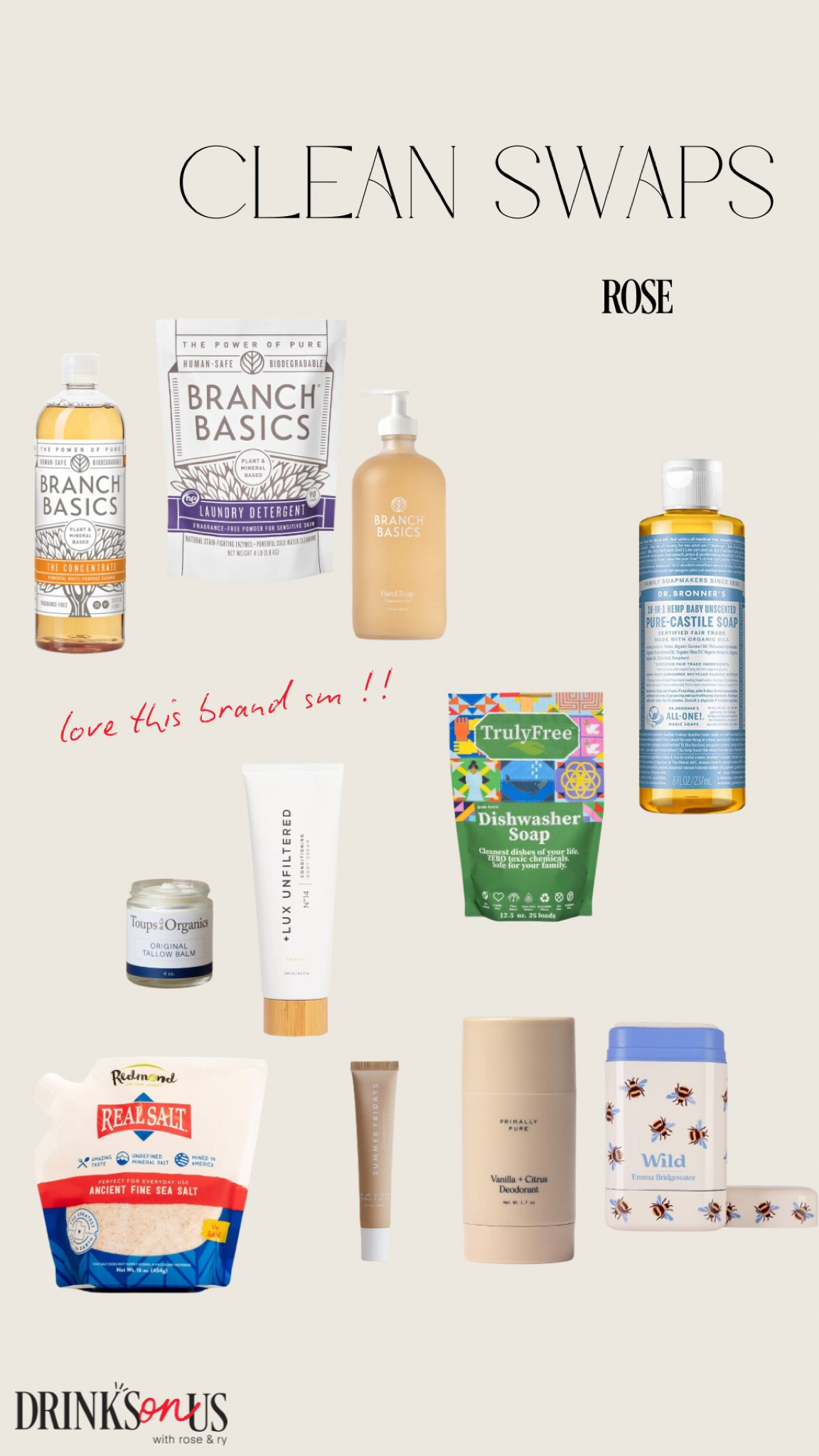 Some clean product swaps I have made in my everyday, inspired off Season 92: Episode 10 of DOU!! 🫧

#LTKFindsUnder50 #LTKHome #LTKSpringSale