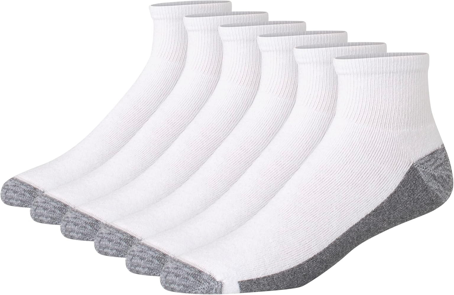 Hanes Men's Max Cushioned Ankle Socks, Moisture-Wicking with Odor Control, Multi-Pack, Size 6-12,... | Amazon (US)