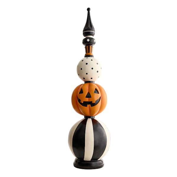 Happy Haunting Halloween Finial, 3.4' | At Home