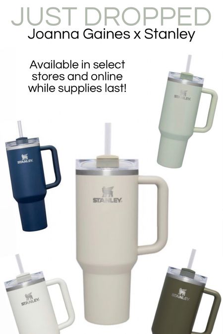 NEW! Hearth & Hand Stanley Quencher cups limited edition available in select stores and online only. Comes in 6 stunning neutral colors including Twilight Taupe (which I just ordered). Grab your favorite color Stanley cup while supplies last!

#LTKhome #LTKunder50 #LTKBacktoSchool