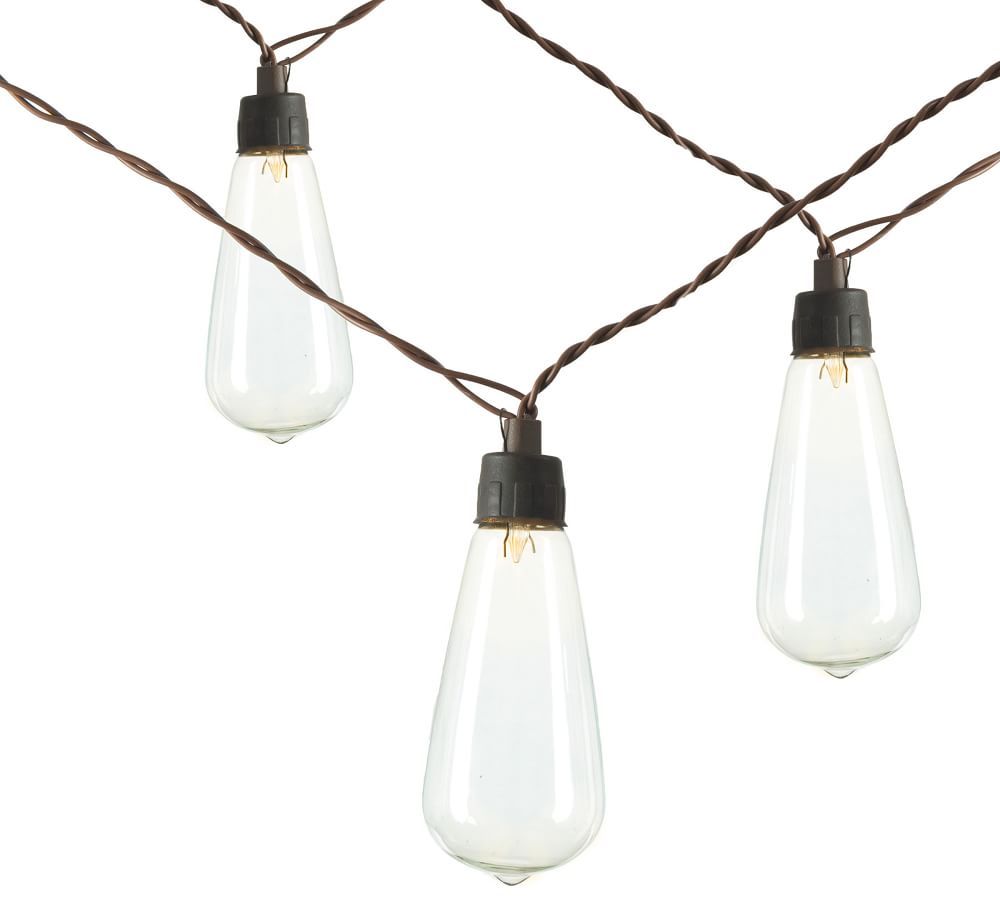 Solar ST38 String Lights, 20 Count - Set of 2 | Pottery Barn (US)