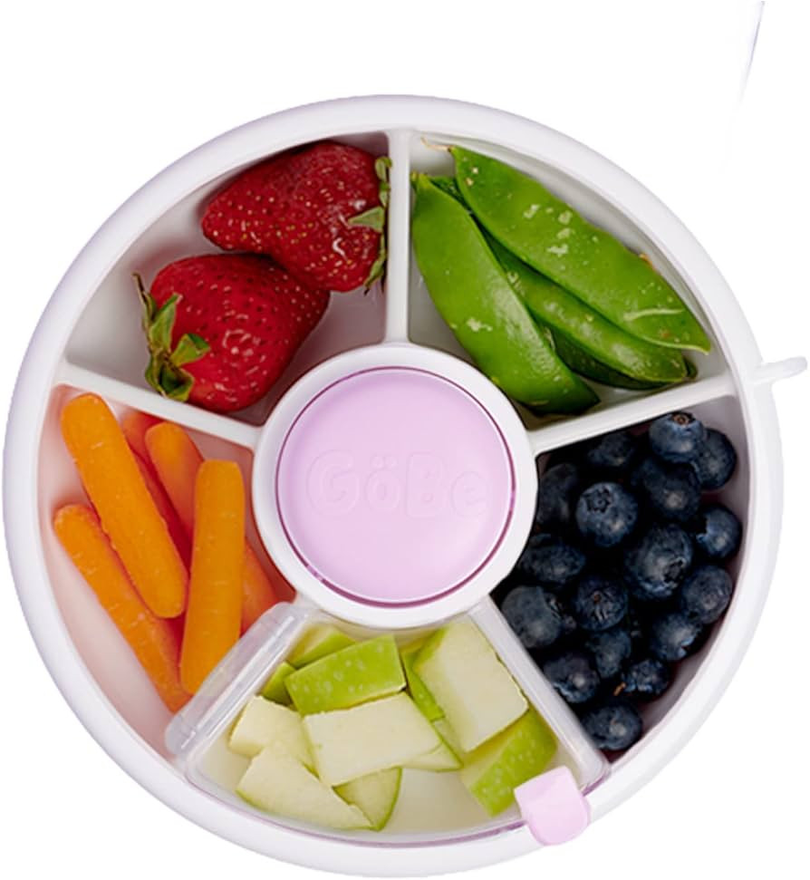 GoBe Kids Snack Spinner Bundle with Hand Strap and Sticker Sheet - Reusable Snack Container with ... | Amazon (US)
