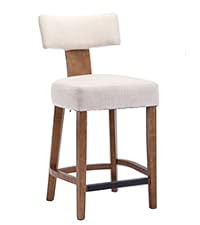 Mid Century Modern Dining Chairs Set of 6, Farmhouse Linen Fabric Upholstered Accent Curved Backr... | Amazon (US)