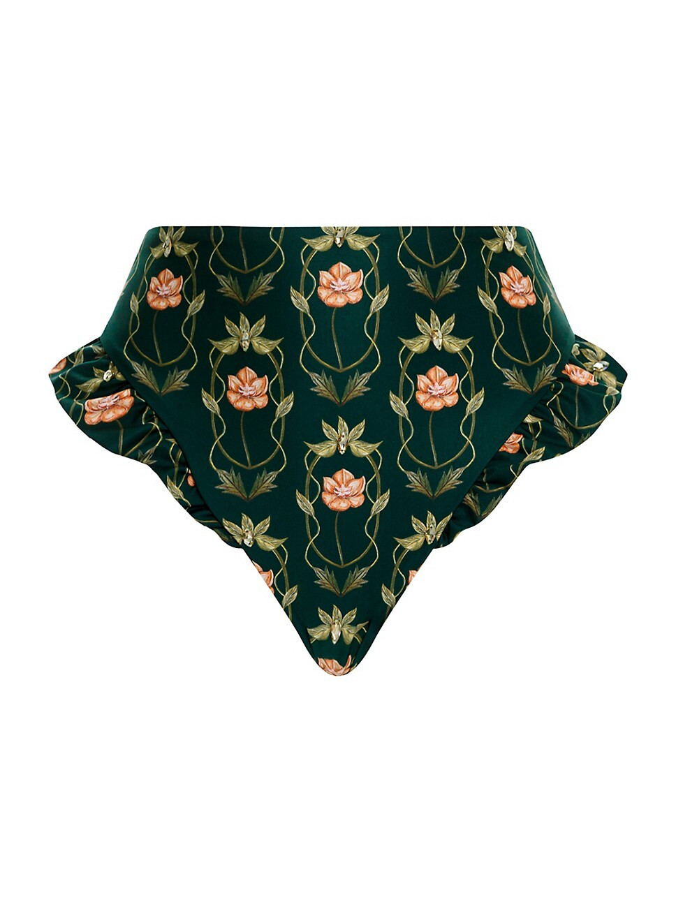 Jengibre Esotérico High-Waist Bikini Bottom | Saks Fifth Avenue