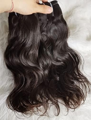 Last 5 Years One Donor Short Raw Natural Wavy Cambodian Human Hair 2 Bundles 100% Real Virgin Unp... | Amazon (US)