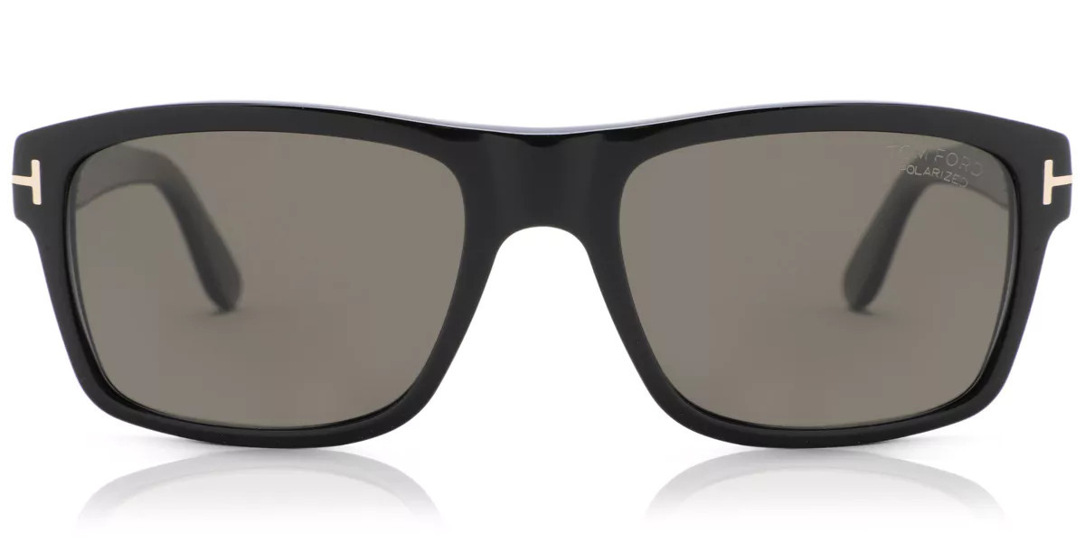 Tom Ford FT0678 AUGUST Polarized 01D Men's Sunglasses Black Size 56 | SmartBuyGlasses Global