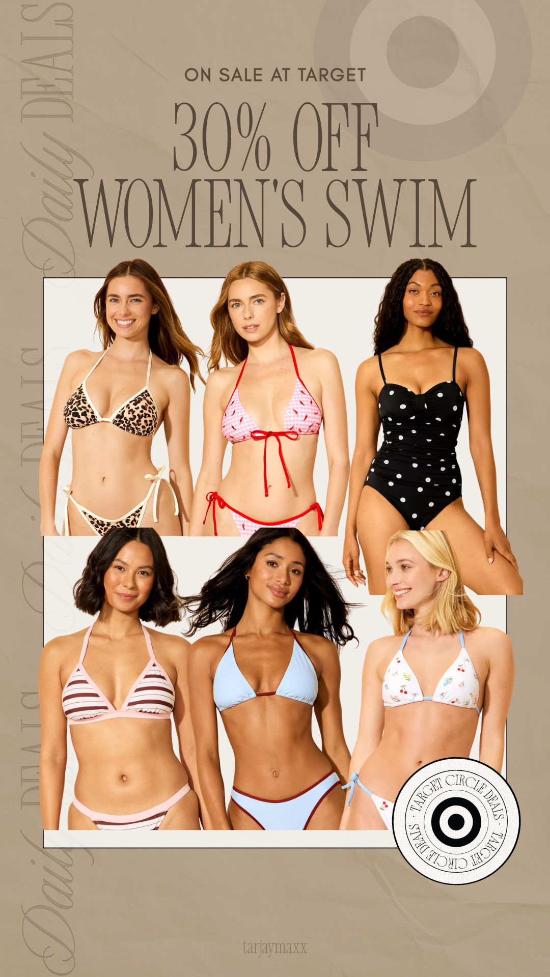 Target swimwear has been sooo cute lately and this 30% off sale came at the perfect time 👙 There are so many fun bikinis and one pieces for summer trips, pool days, lake weekends, and beach vacations. The polka dot suit is especially giving European summer!! wedding guest dress summer, summer outfits, summer dresses, country concert outfits, graduation guest outfits, date night outfits, memorial day outfit, plus size fashion, vacation outfits beach, business casual workwear
 

 #LTKootd #LTKSeasonal #LTKSwim
