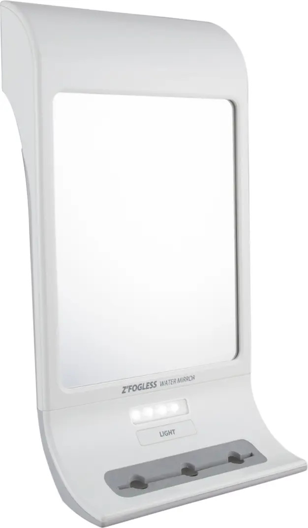Zadro Fogless Lighted Shower Mirror with Suction Cup Mounting & Squeegee | Nordstrom | Nordstrom