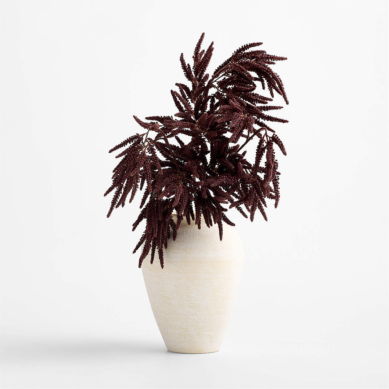Faux Chocolate Amaranthus Stem 50" + Reviews | Crate & Barrel | Crate & Barrel