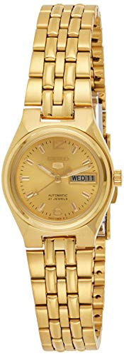 SEIKO Series 5 Automatic Gold Dial Ladies Watch SYMK36 | Amazon (US)