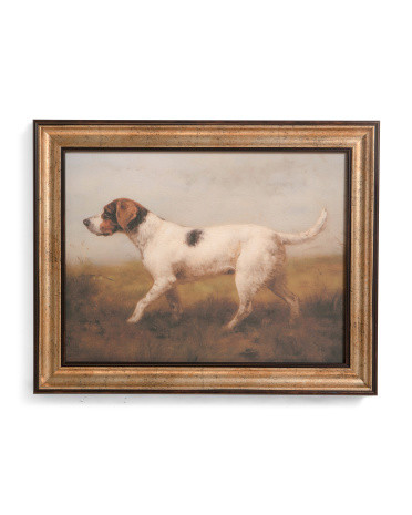 16x20 Hunting Dog Walking Wall Art | TJ Maxx
