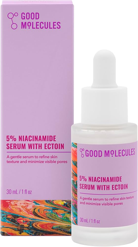 Good Molecules 5% Niacinamide Serum With Ectoin - Ultra Hydrating Serum to Target Enlarged Pores,... | Amazon (US)