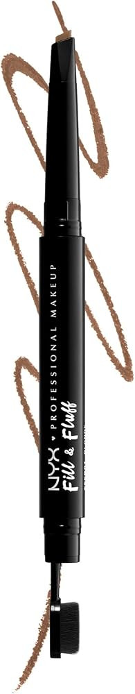 NYX PROFESSIONAL MAKEUP Fill & Fluff Eyebrow Pomade Pencil, Taupe | Amazon (US)