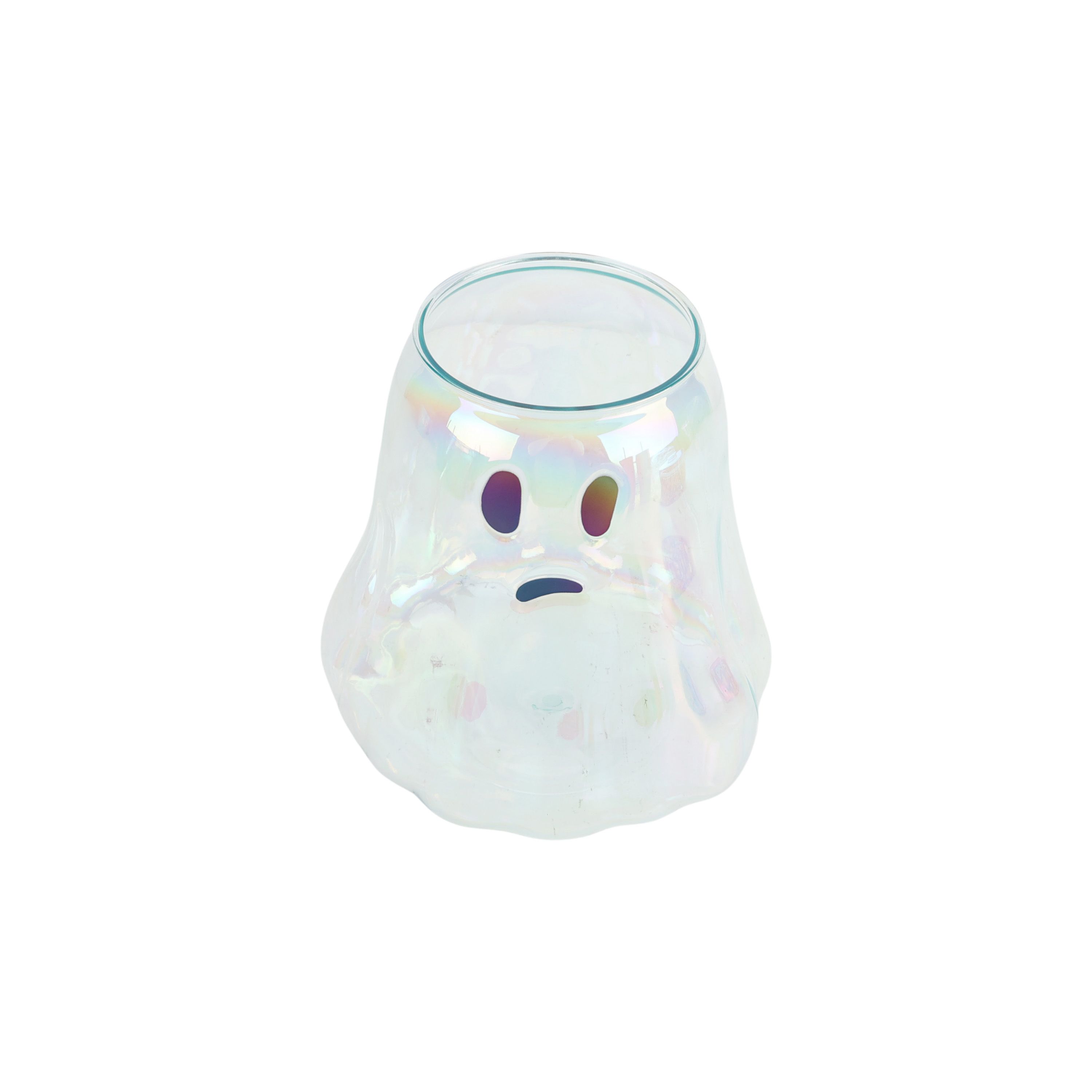 Way to Celebrate 4.5 Quart Acrylic Iridescent Ghost Bucket, White - Walmart.com | Walmart (US)